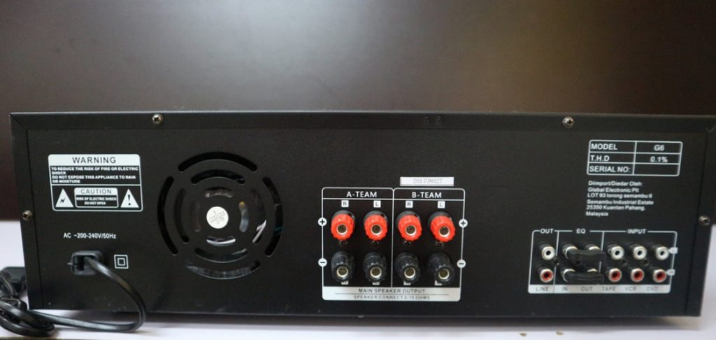 AMPLY GROMAX G6 SWIFTLETS AMPLIFIER